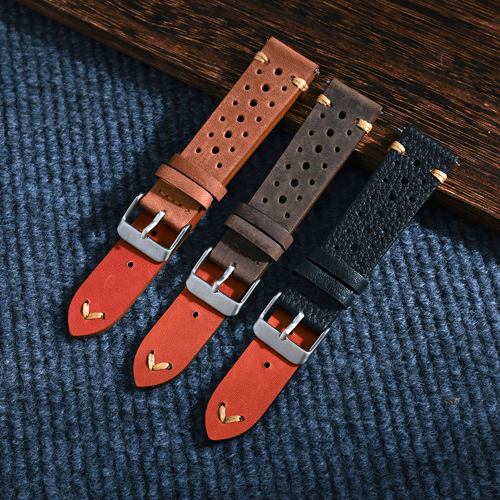 Genuine Leather Straps For Wat - Tropic Strap Vintage ulasan dan harga
