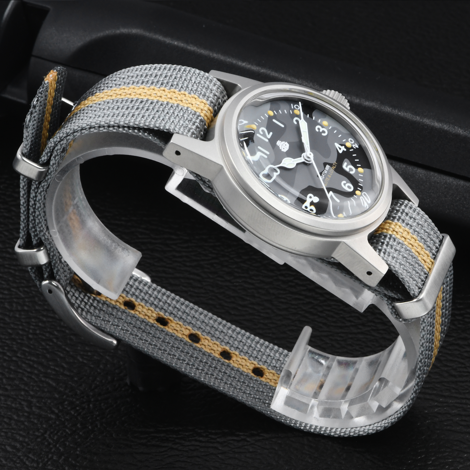 TEKAPO Replica World War II Re - Canvas Strap Watch ulasan dan harga