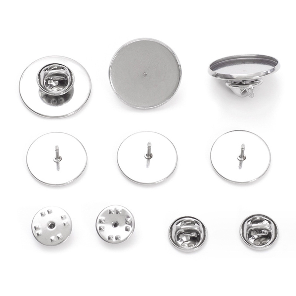 10 Set Stainless Steel 6-30mm  - Butterfly Clasp Deployant ulasan dan harga