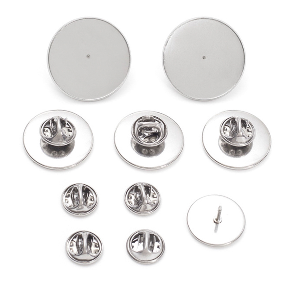 10 Set Stainless Steel 6-30mm  - Butterfly Clasp Deployant ulasan dan harga