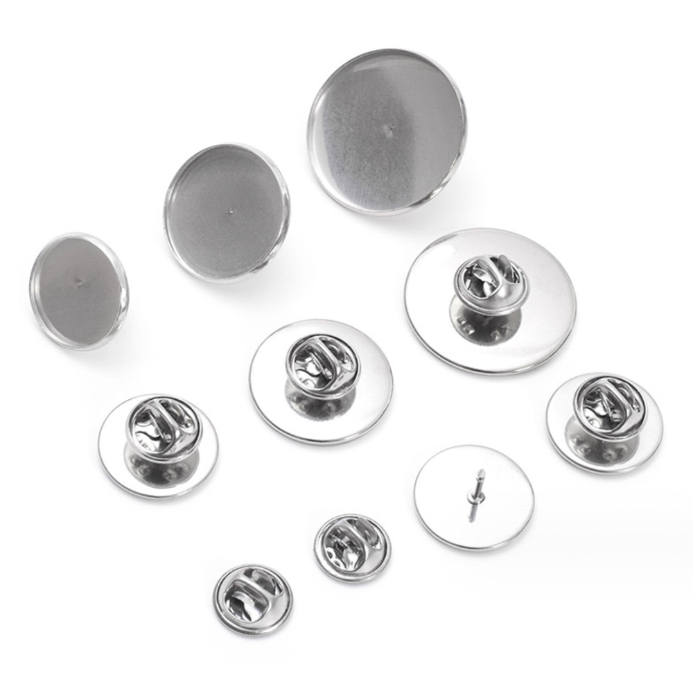 10 Set Stainless Steel 6-30mm  - Butterfly Clasp Deployant ulasan dan harga