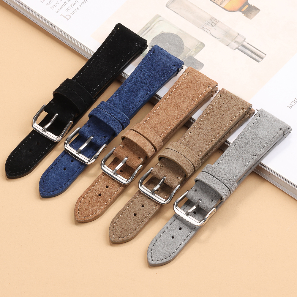 Soft Suede Retro Genuine Leath - Suede Strap Watch ulasan dan harga