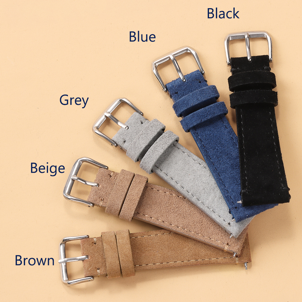 Soft Suede Retro Genuine Leath - Suede Strap Watch ulasan dan harga
