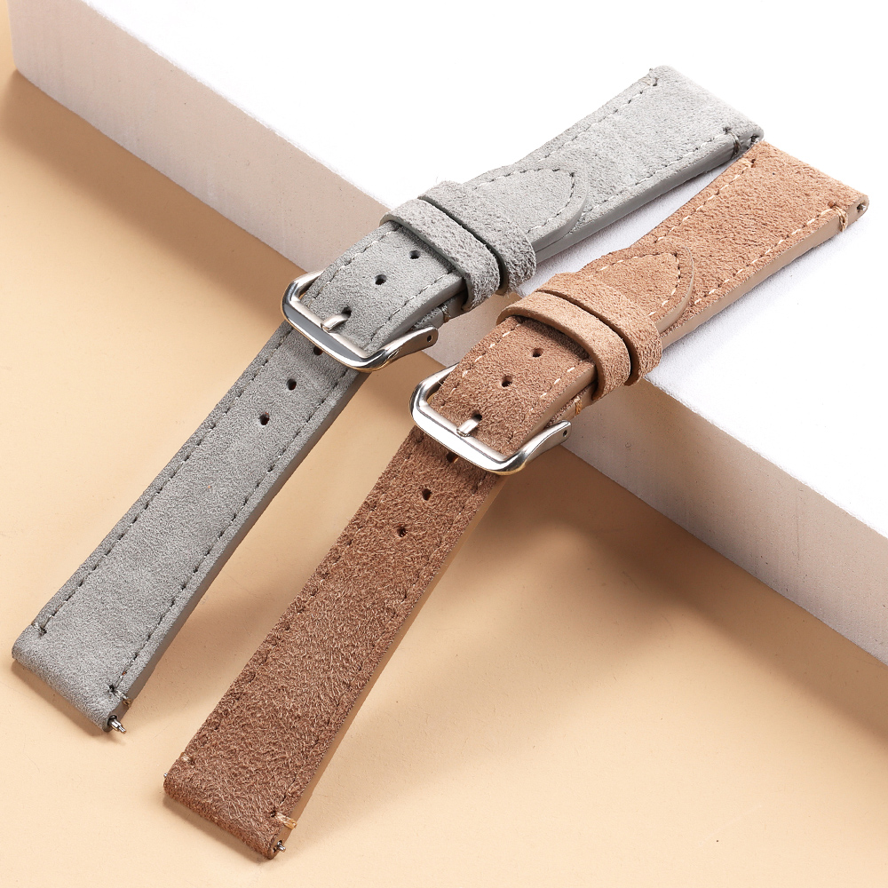 Soft Suede Retro Genuine Leath - Suede Strap Watch ulasan dan harga