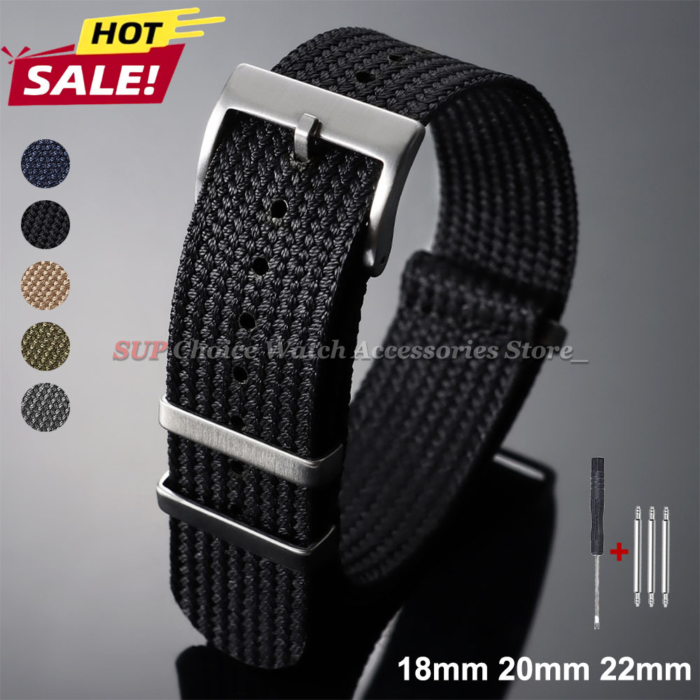 Vintage Military Nylon Watch S - Tropic Strap Vintage ulasan dan harga