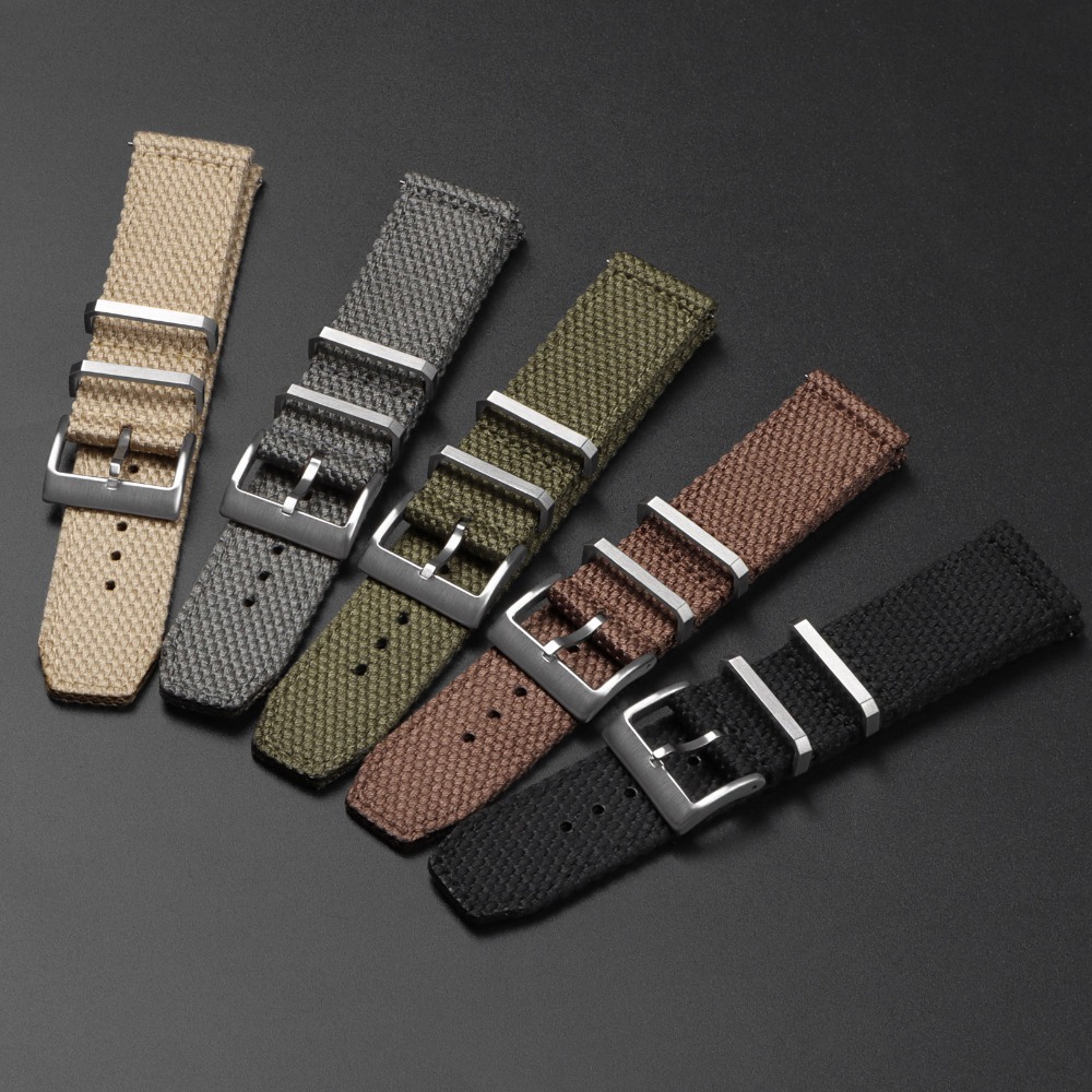 High Quality Nylon Watch Strap - Canvas Strap Watch ulasan dan harga