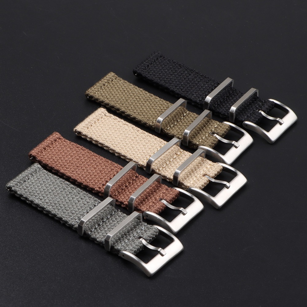 High Quality Nylon Watch Strap - Canvas Strap Watch ulasan dan harga