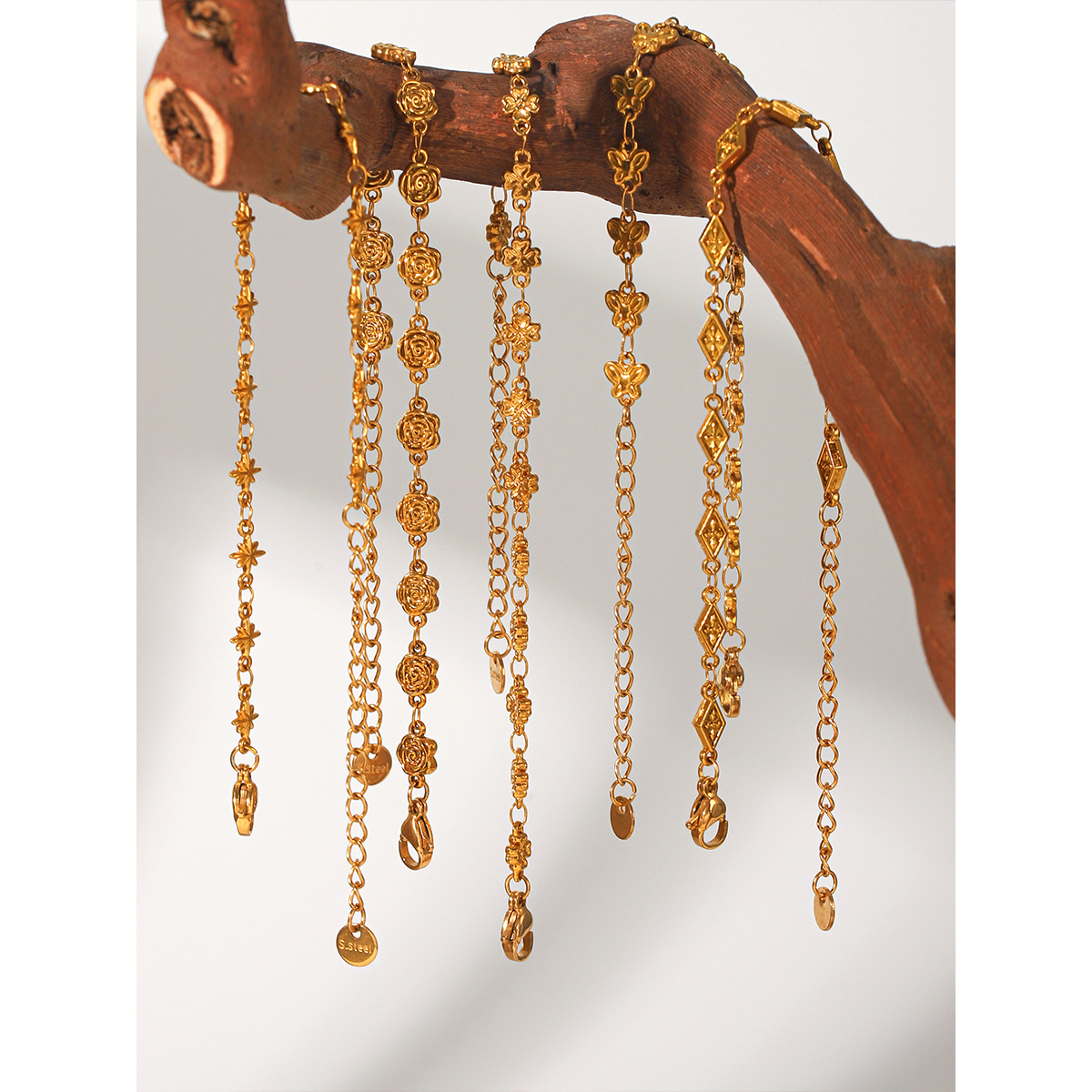 Butterfly Flower Charm Bracele - Butterfly Clasp Deployant ulasan dan harga
