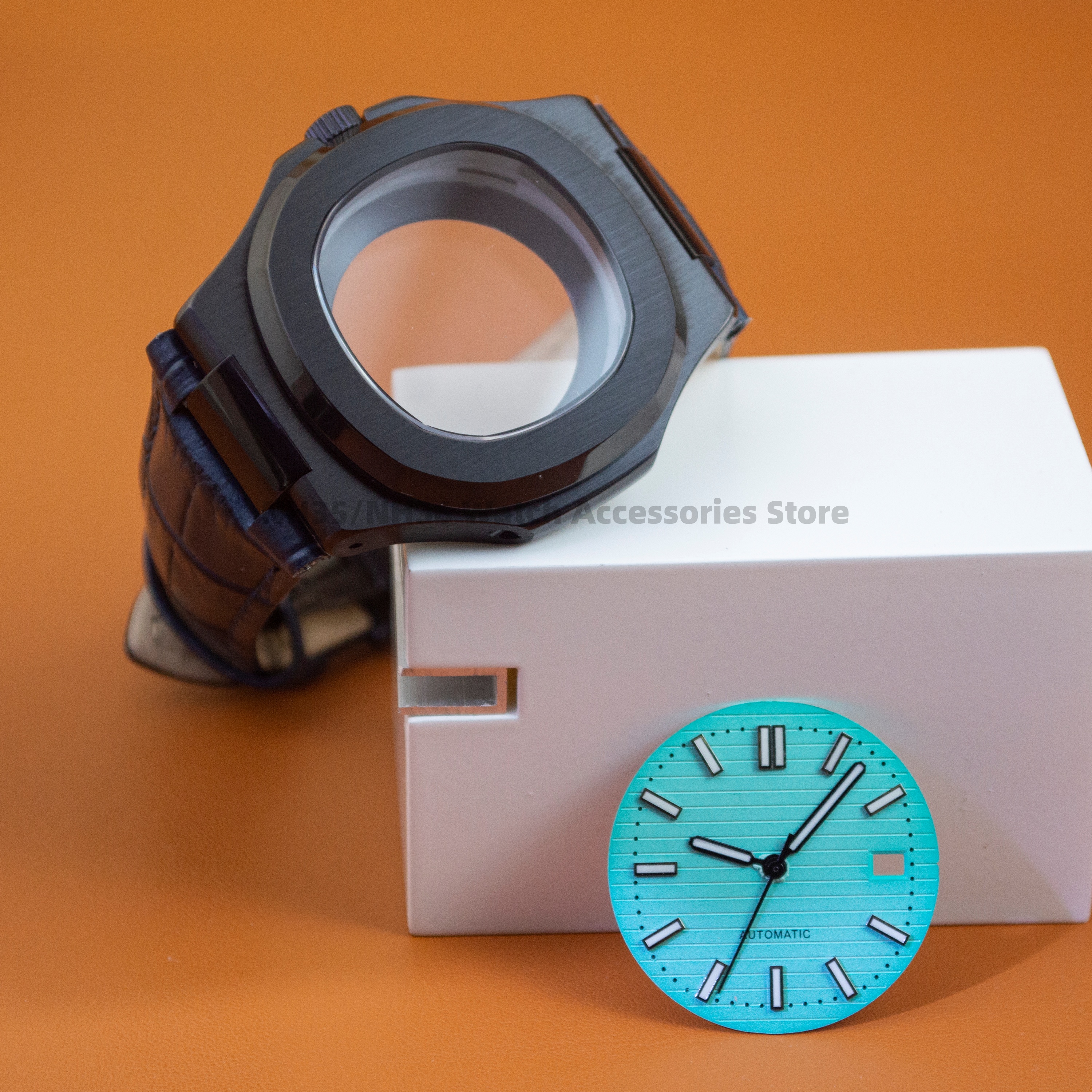 316L Stainless Steel Watch Cas - Leather Watch Band Men ulasan dan harga