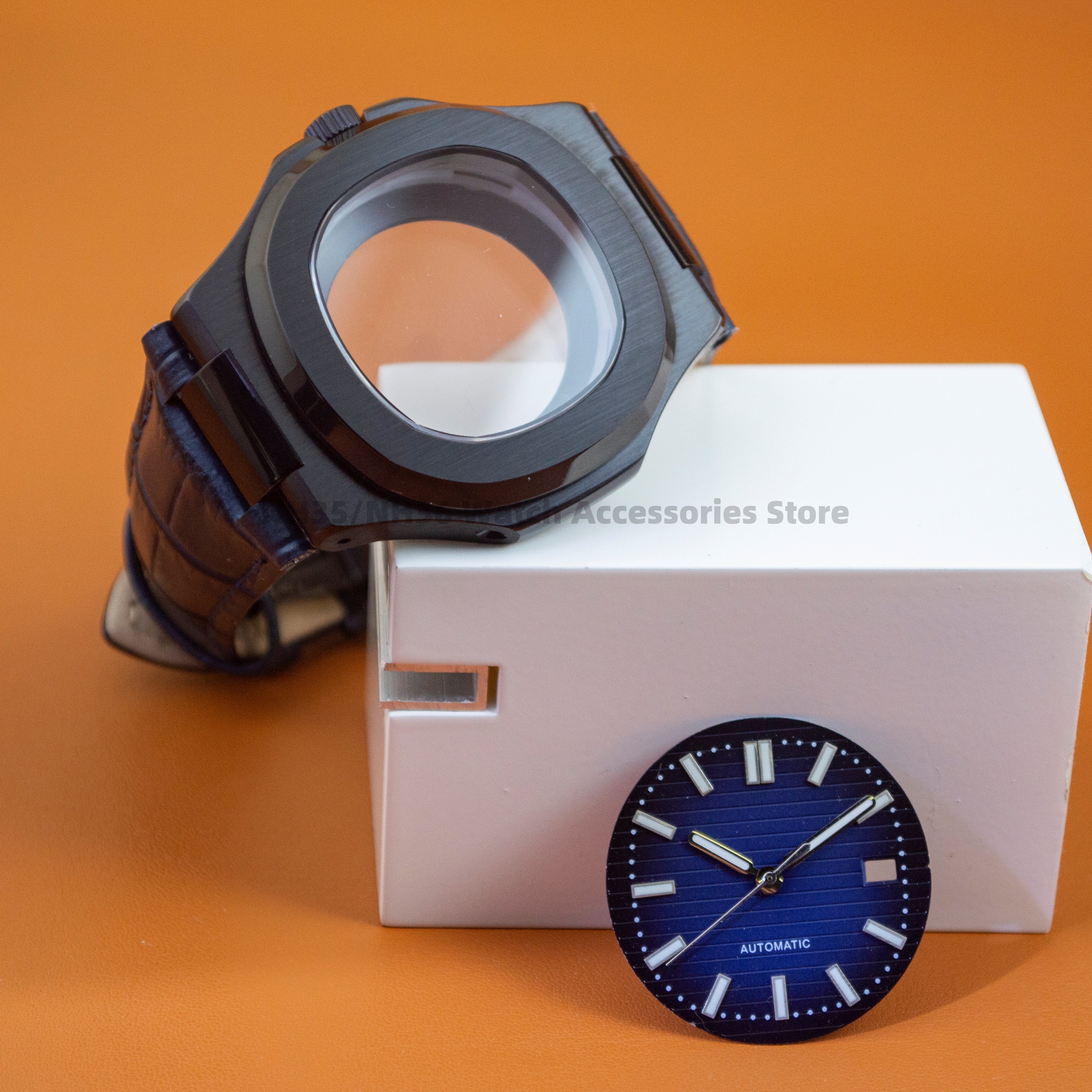 316L Stainless Steel Watch Cas - Leather Watch Band Men ulasan dan harga