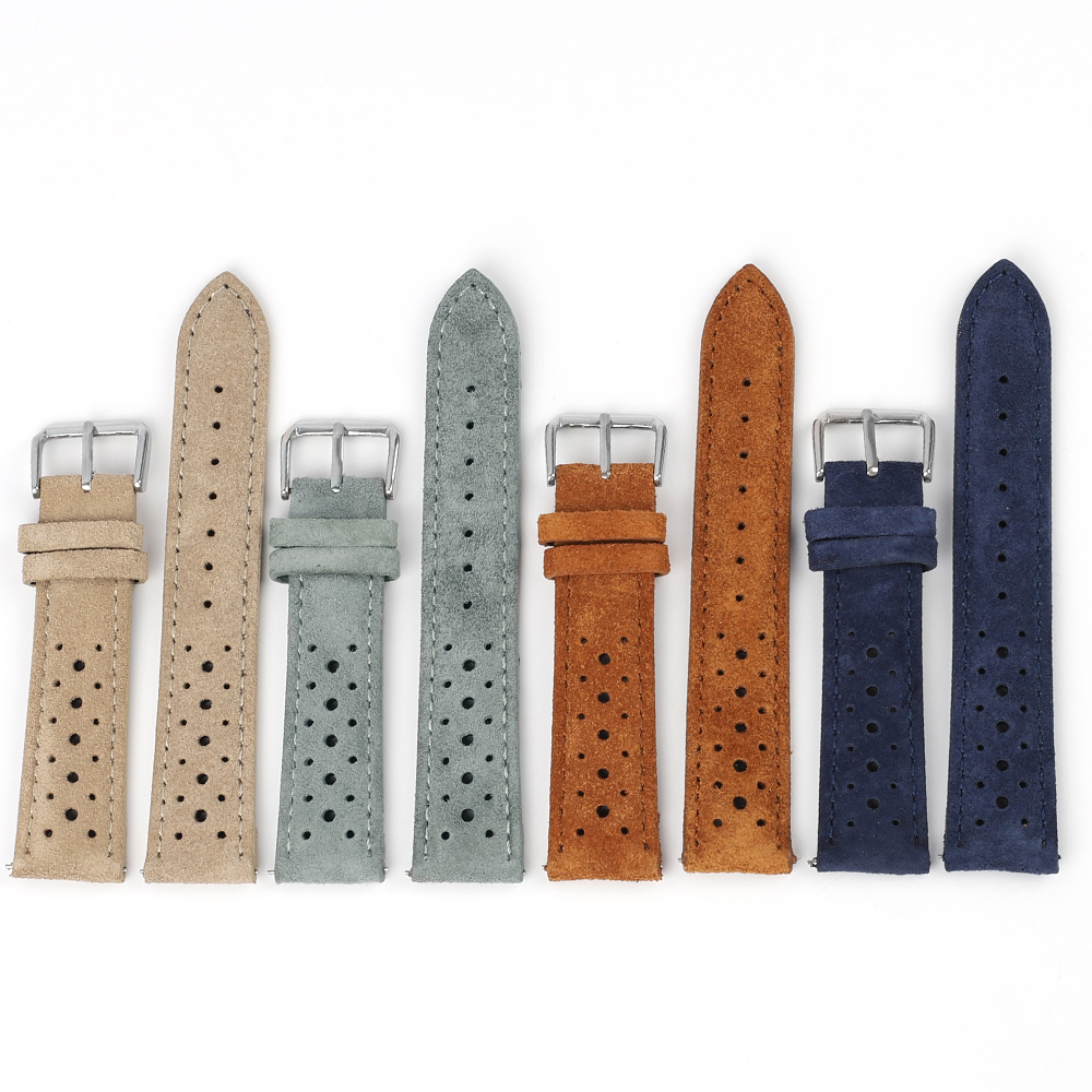 Suede Leather Watch Band 18mm  - Suede Strap Watch ulasan dan harga