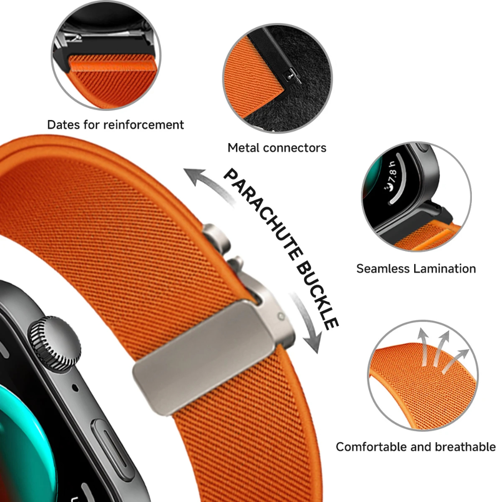 Parachute Buckle Nylon Band fo - Parachute Strap Elastic ulasan dan harga