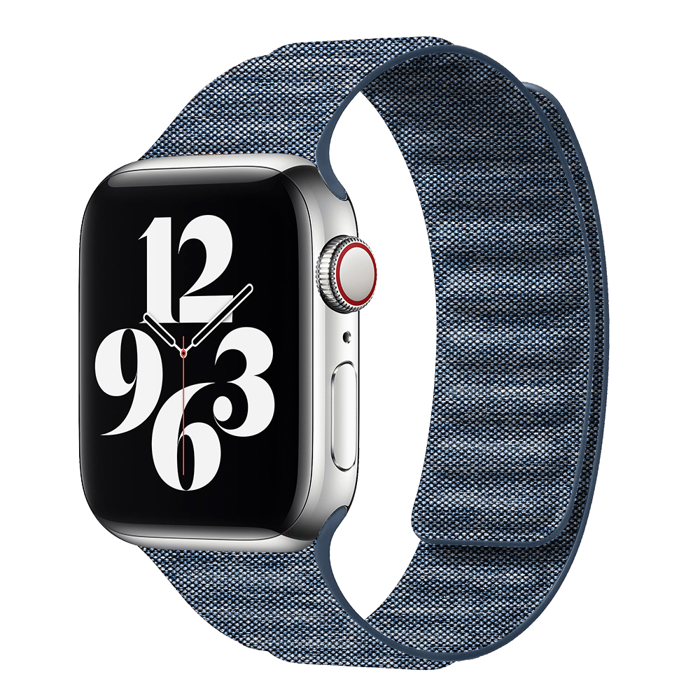 New Original Denim nylon strap - Milanese Loop Magnetic ulasan dan harga