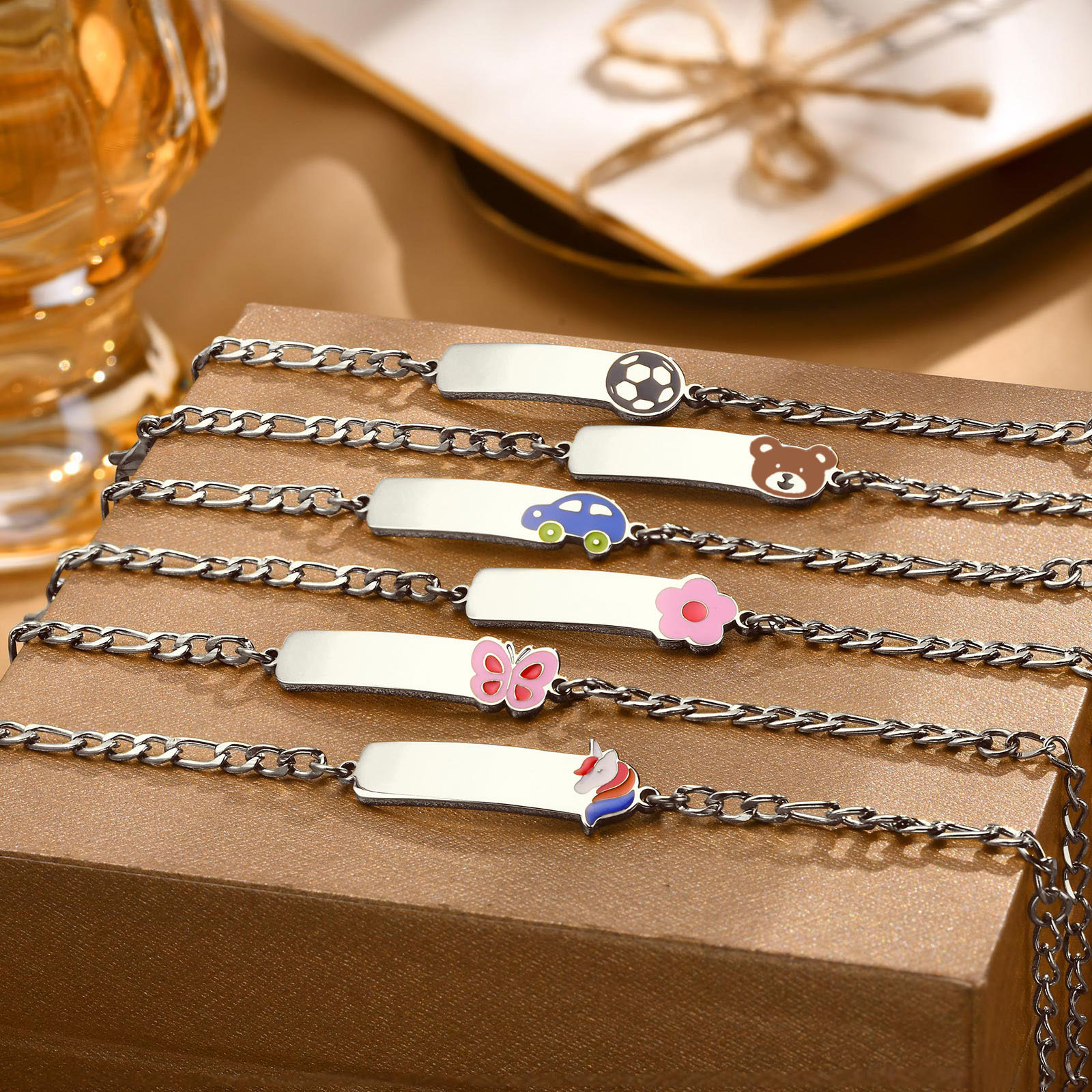 Vnox Personalized Baptism Gift - Butterfly Clasp Deployant ulasan dan harga