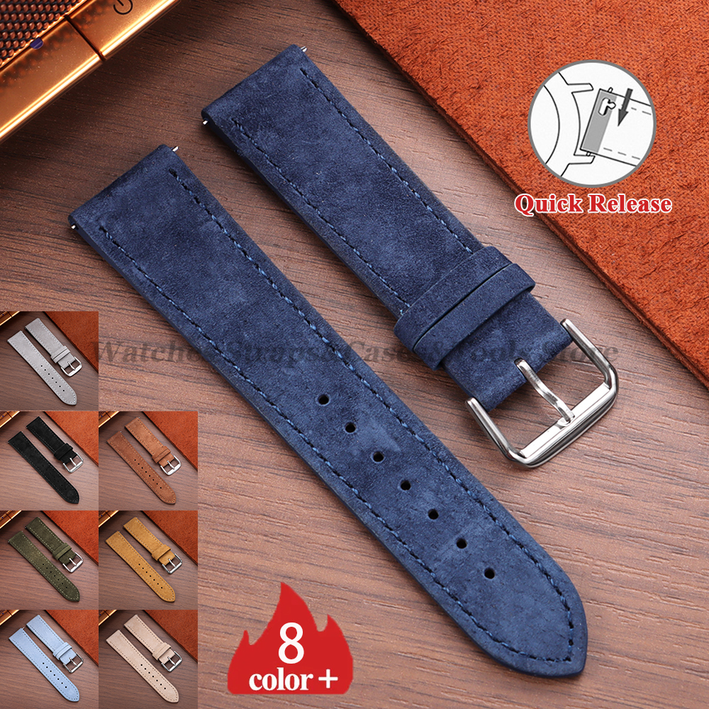 Vintage Suede Cowhide Watch St - Suede Strap Watch ulasan dan harga