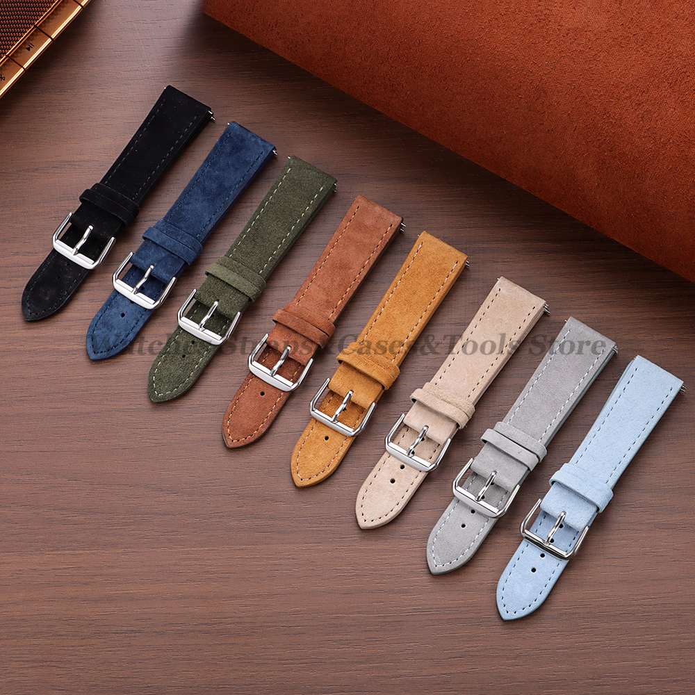 Vintage Suede Cowhide Watch St - Suede Strap Watch ulasan dan harga
