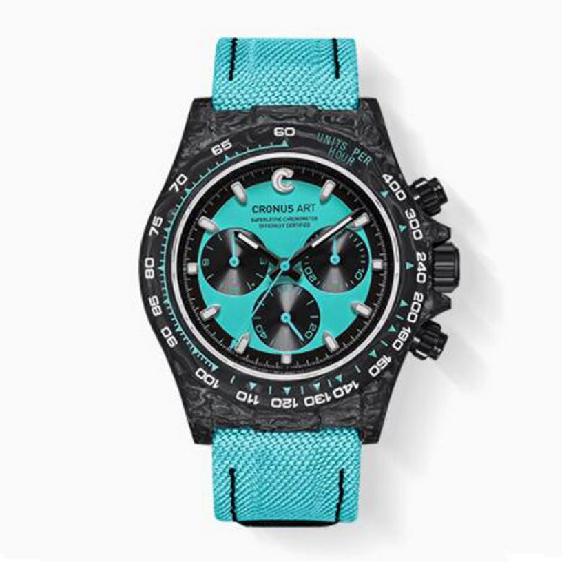 CRONUSART Men Chronograph Watc - Canvas Strap Watch ulasan dan harga