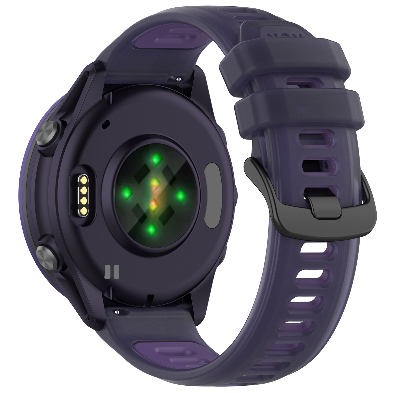 22mm 20mm Transparent Two-Tone - Silicone Watch Band 22Mm ulasan dan harga