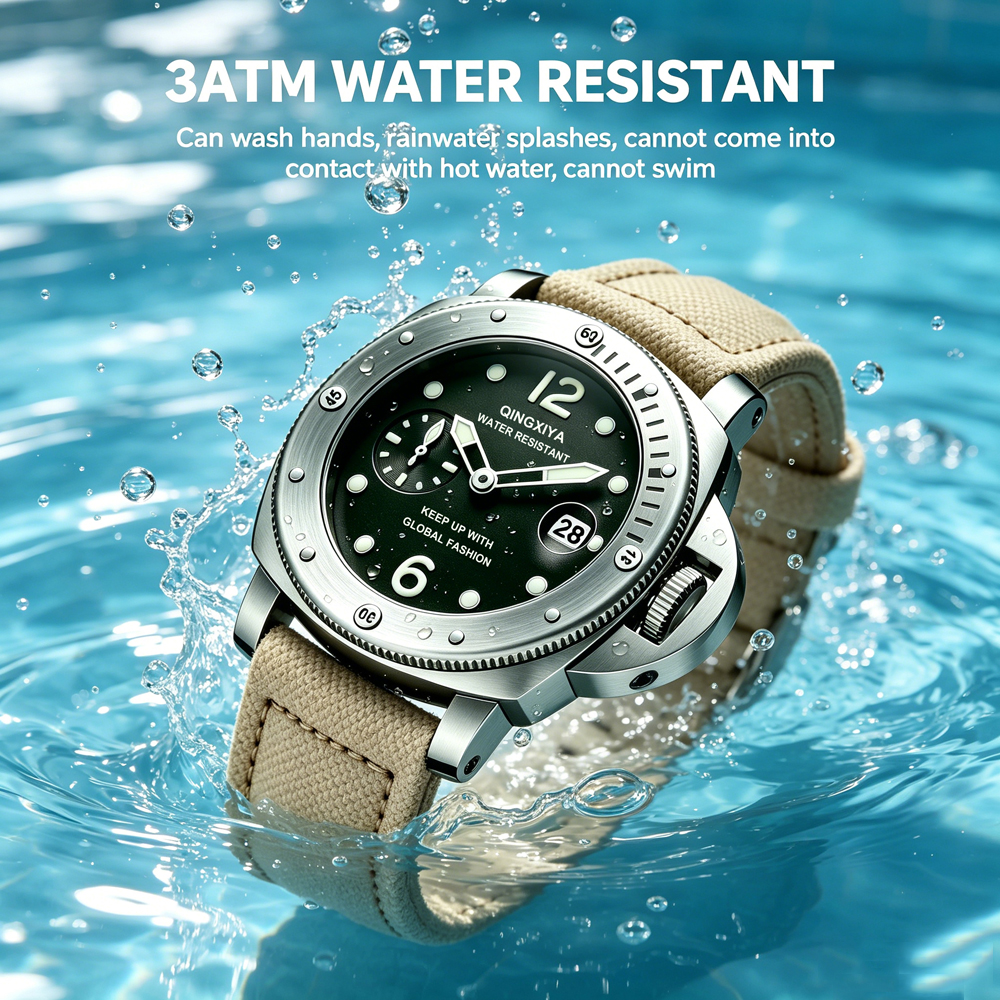 QINGXIYA Sports Canvas Strap M - Canvas Strap Watch ulasan dan harga