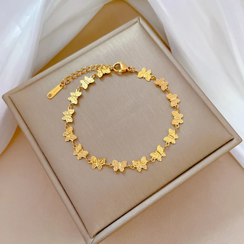 Vintage Fashion Butterfly Bead - Butterfly Clasp Deployant ulasan dan harga