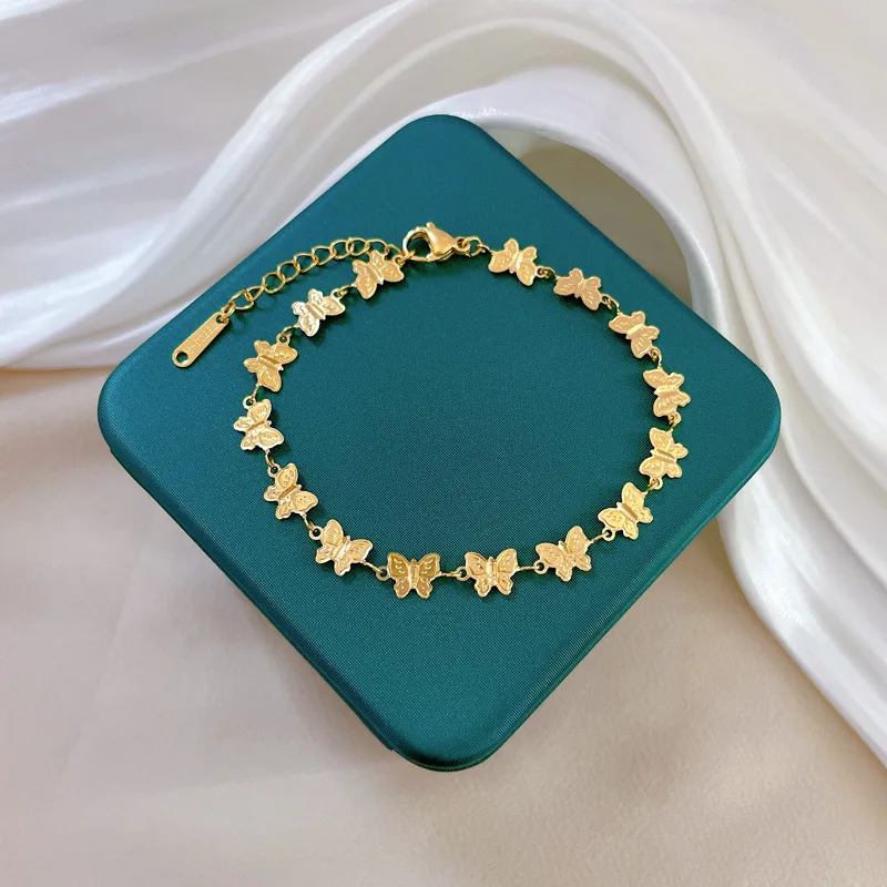 Vintage Fashion Butterfly Bead - Butterfly Clasp Deployant ulasan dan harga