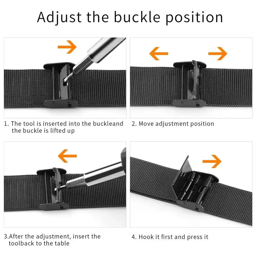 Metal Bands for OPPO Watch 41m - Mesh Strap Metal ulasan dan harga