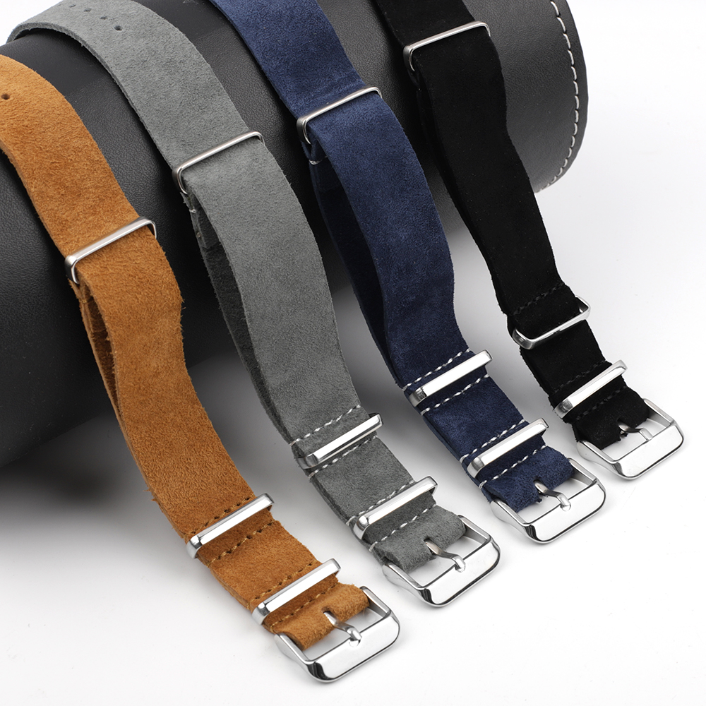 Soft Retro Suede Genuine Leath - Suede Strap Watch ulasan dan harga
