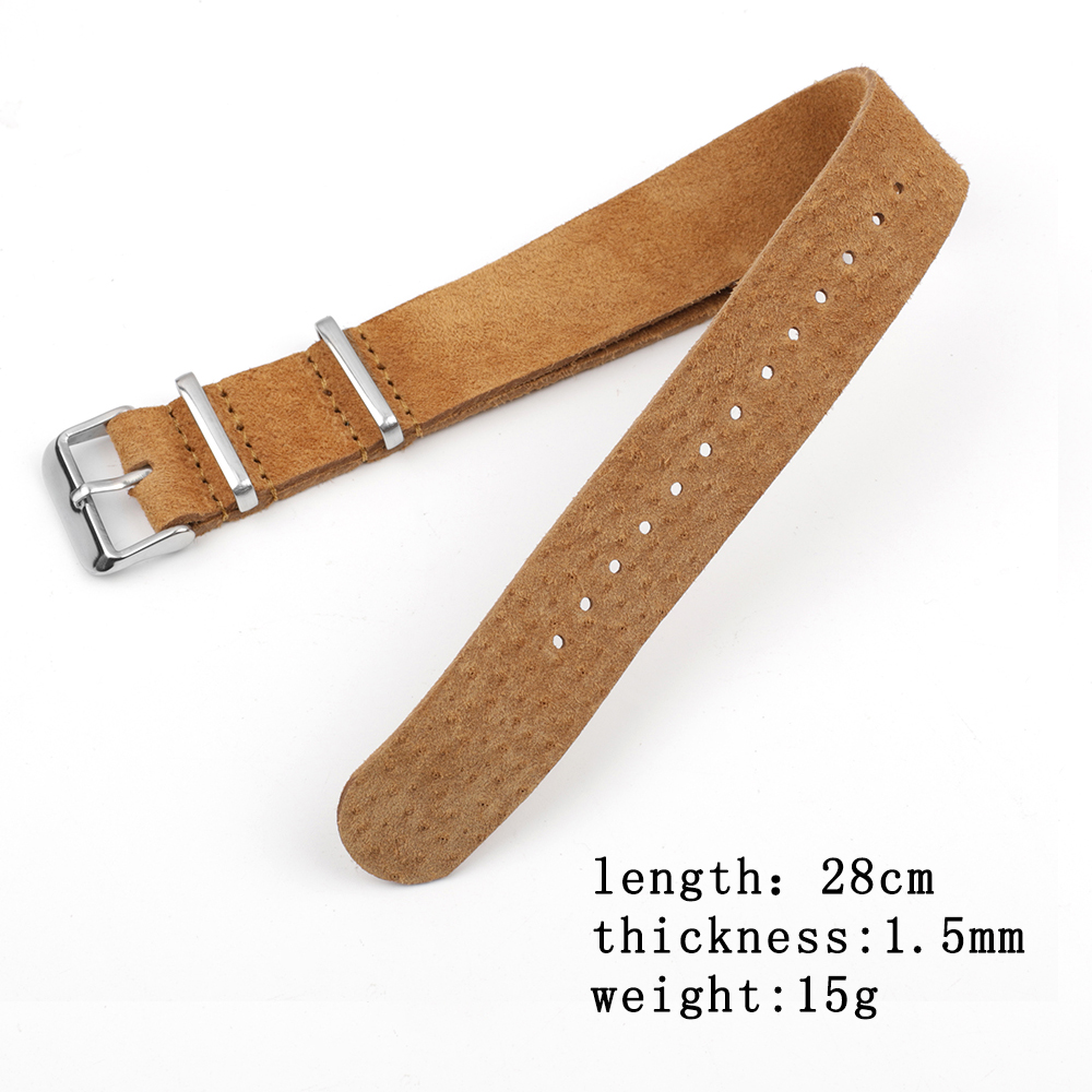 Soft Retro Suede Genuine Leath - Suede Strap Watch ulasan dan harga