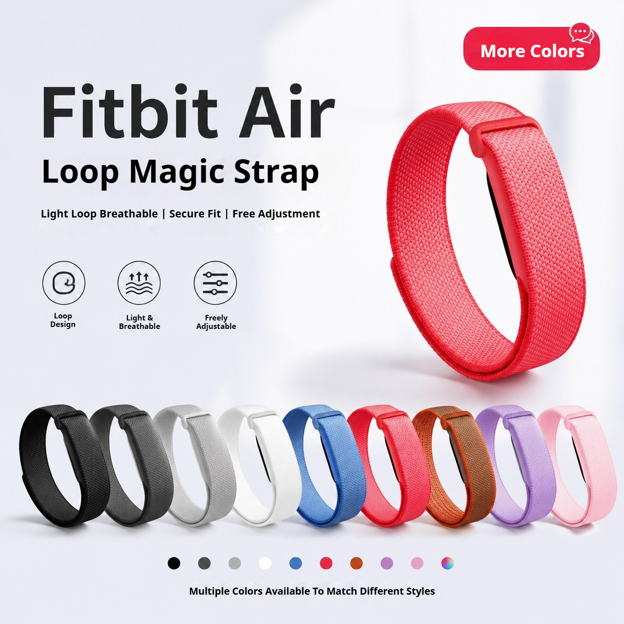 Braided Watch Strap for Google - Sport Loop Velcro ulasan dan harga