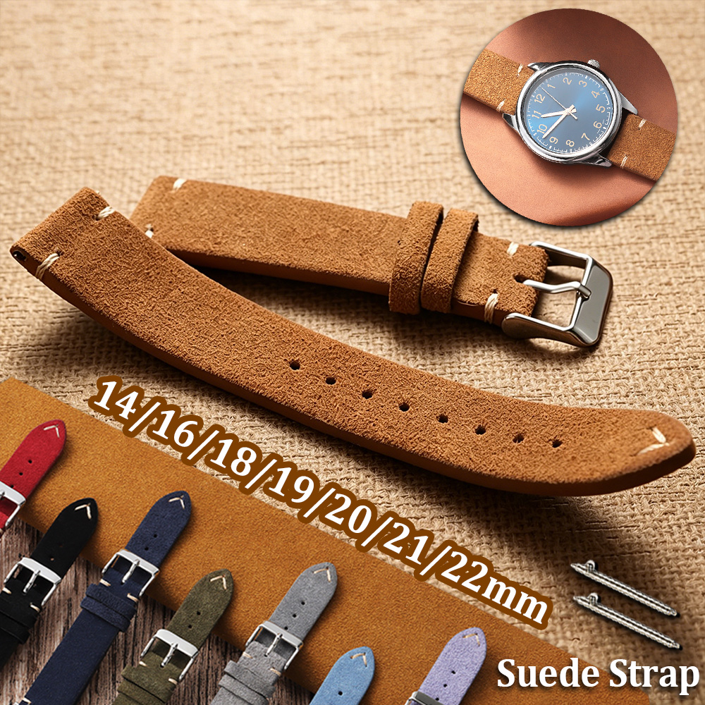 14 16 18 19 20 21 22mm Quick R - Leather Strap Quick Release ulasan dan harga