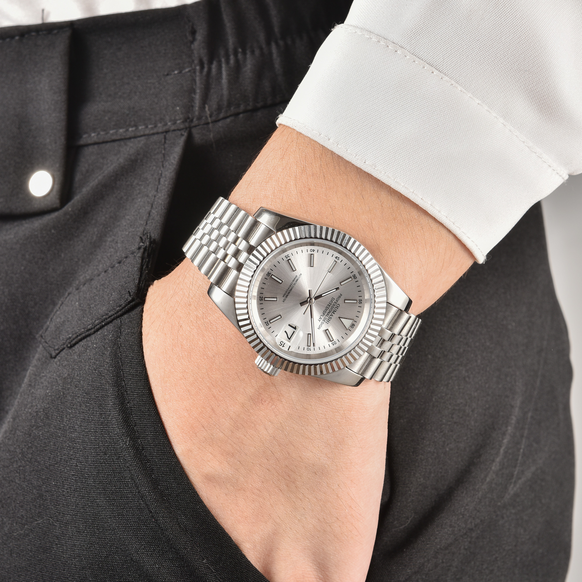 36/39mm Men's watch Sapphire g - Stainless Bracelet Diver ulasan dan harga