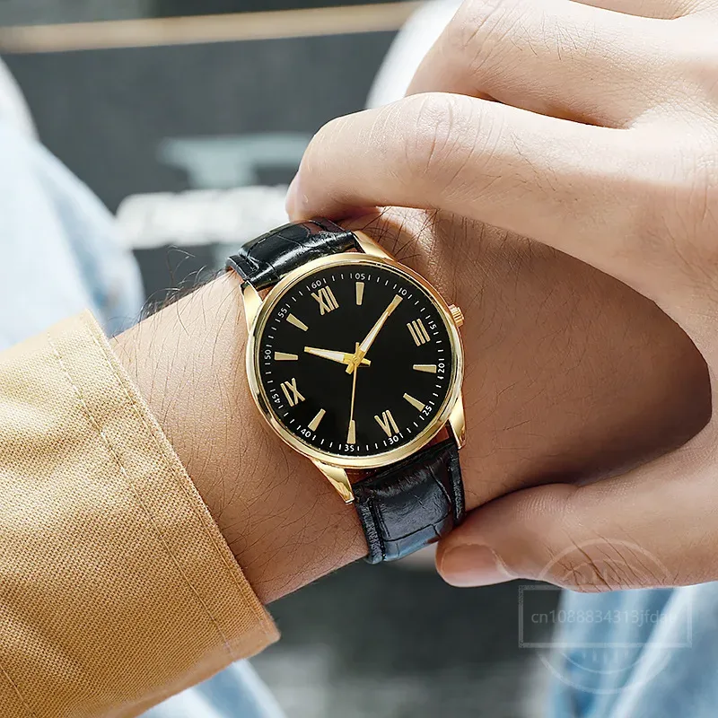 Luxury Minimalist Watch for Me - Leather Watch Band Men ulasan dan harga