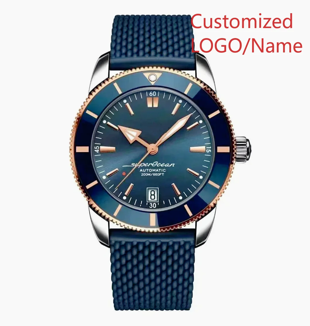 A1212 Store Customized Watches - Rubber Strap Diver ulasan dan harga