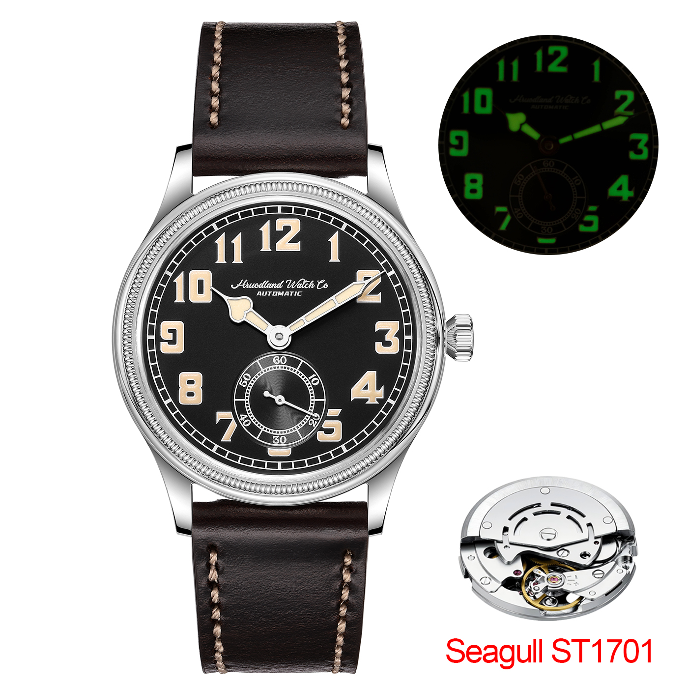 Retro Pilot Watch Mark IX Auto - Tropic Strap Vintage ulasan dan harga