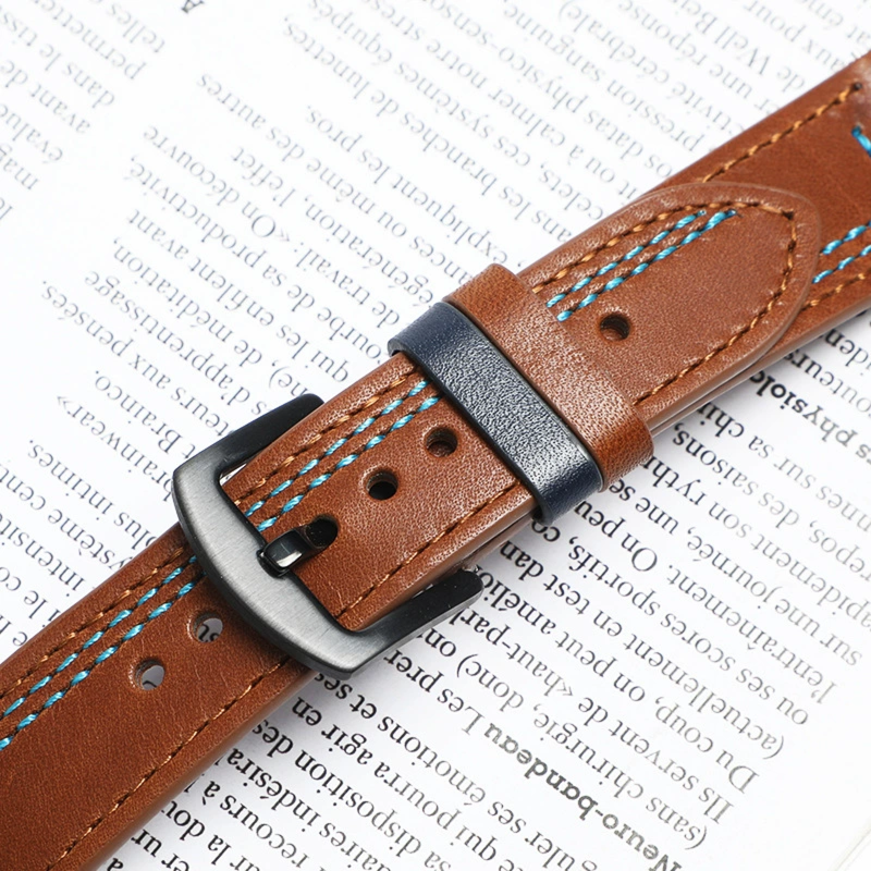 18mm 20mm 22mm 24mm  Compatibl - Leather Strap Quick Release ulasan dan harga