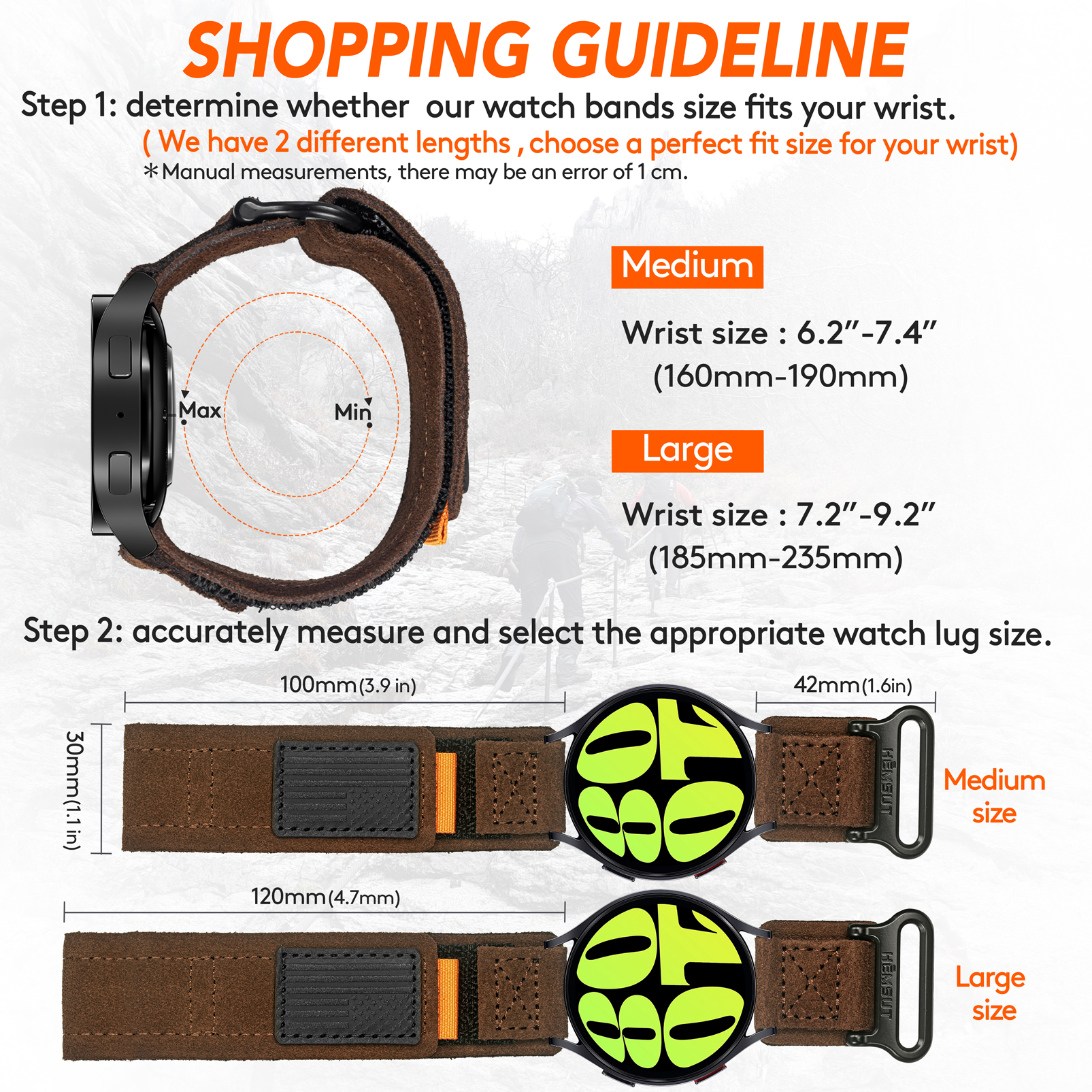Hemsut Suede Leather Watch Str - Suede Strap Watch ulasan dan harga