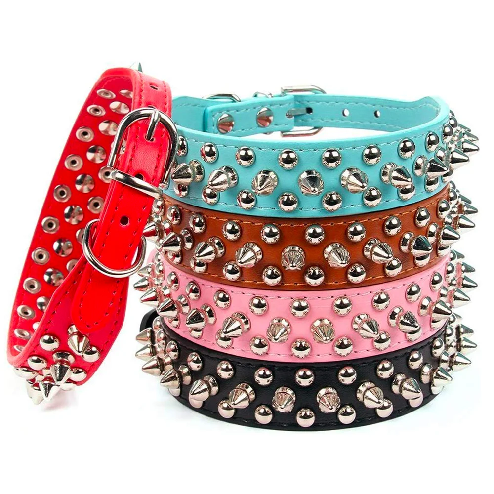 Adjustable Leather Pet Dog col - Leather Strap Quick Release ulasan dan harga