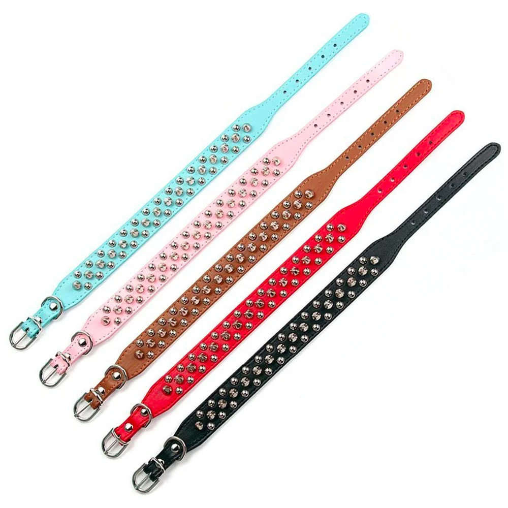 Adjustable Leather Pet Dog col - Leather Strap Quick Release ulasan dan harga