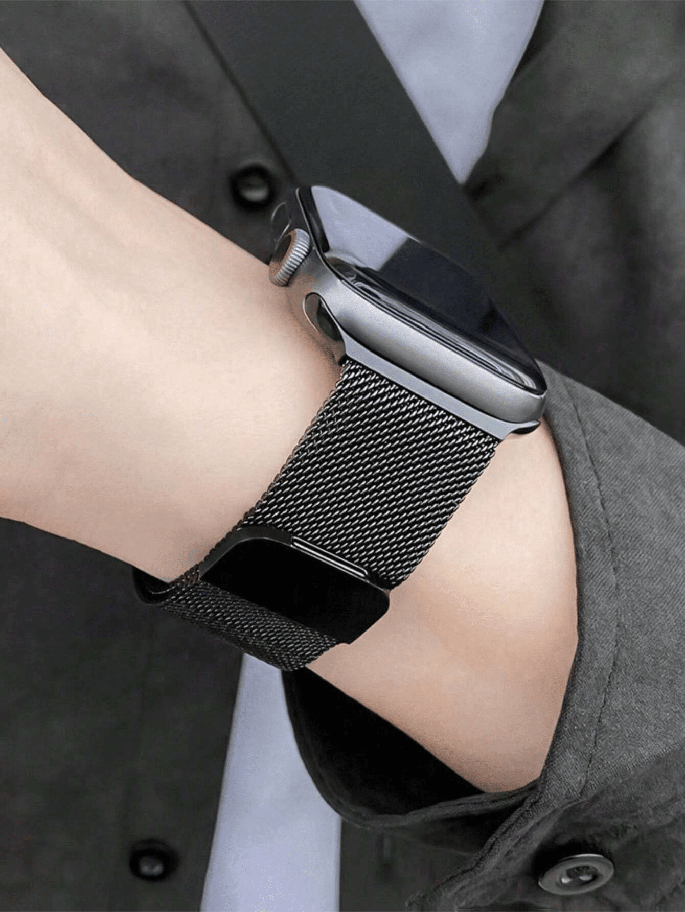 1pc Milanese Magnetic Loop Sta - Milanese Loop Magnetic ulasan dan harga