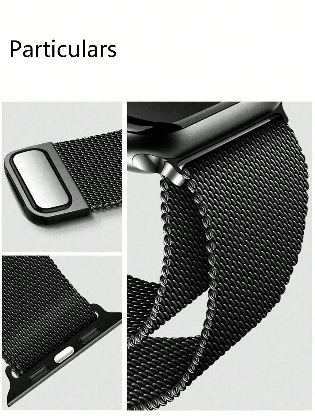 1pc Milanese Magnetic Loop Sta - Milanese Loop Magnetic ulasan dan harga